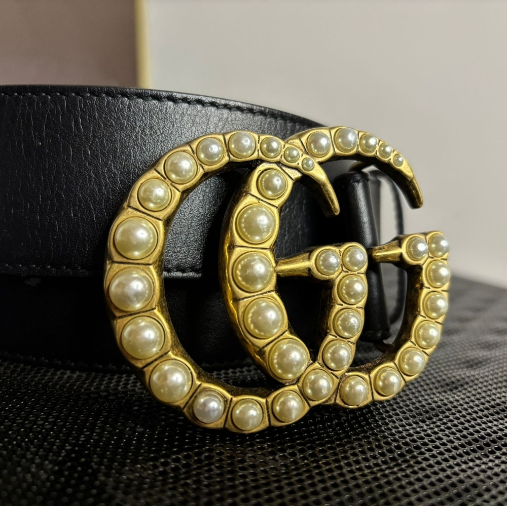 Gucci Pearl belt